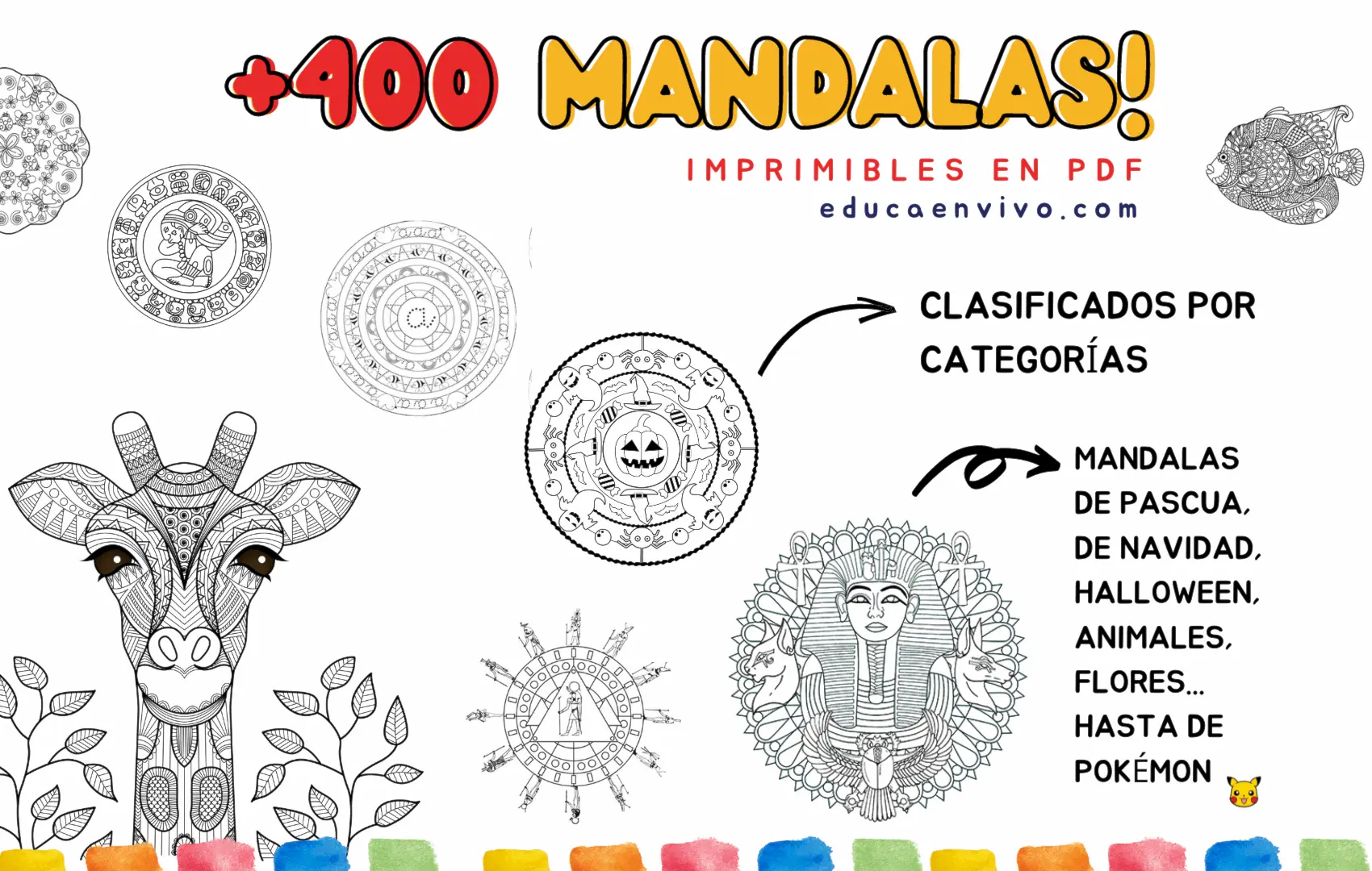 Dibujos de Mandalas para Colorear - Dibujos.net
